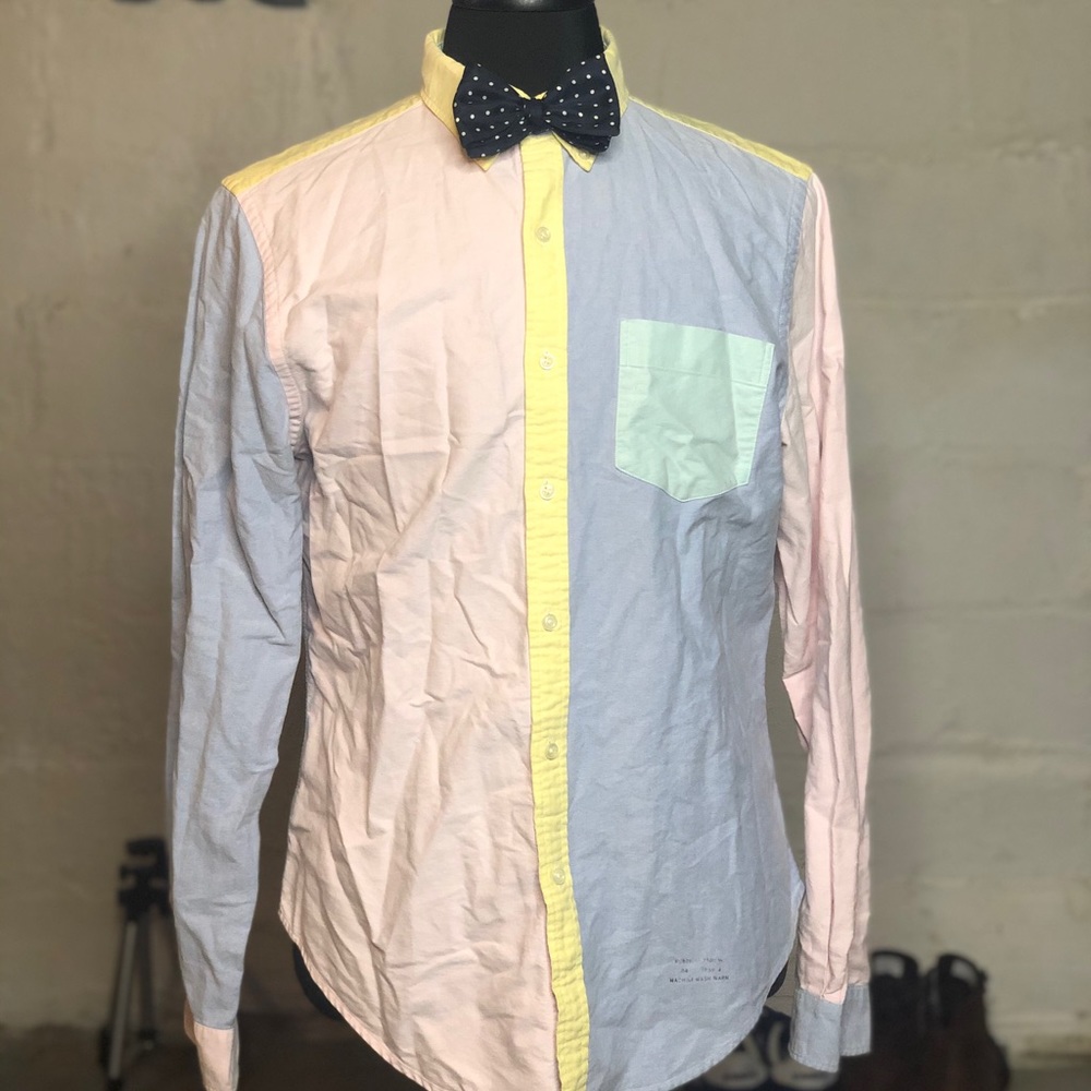 Men’s rugby RL multi color oxford